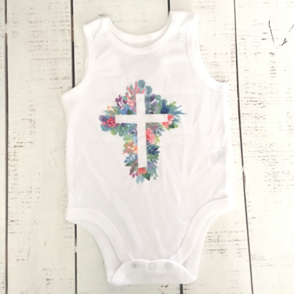 Covenant Holy Cross Baby Onesie by HolyHaus